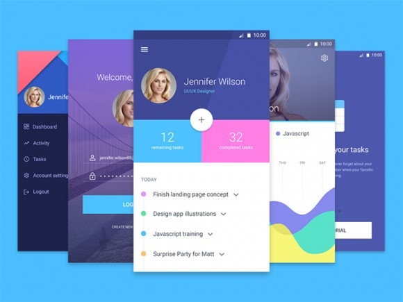 Clear Design = Material Design?