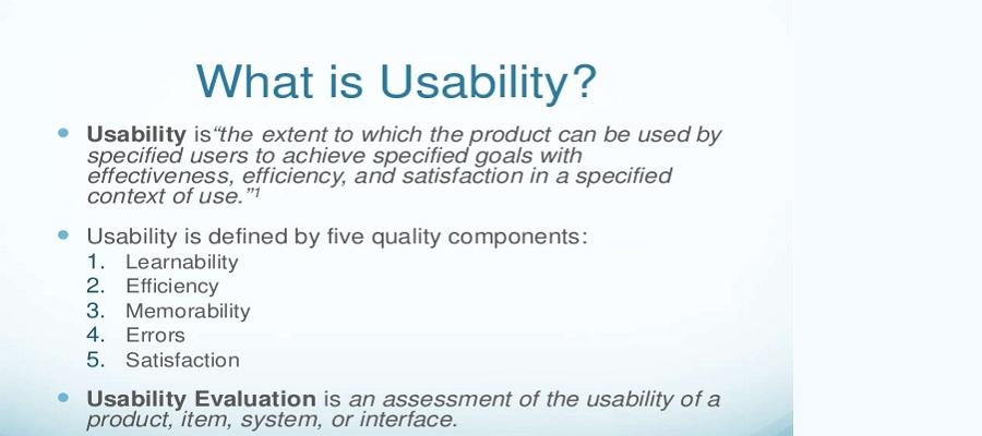 What is usability?