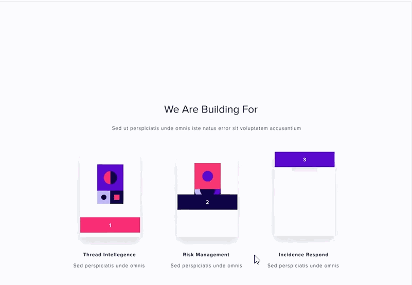 landing page team