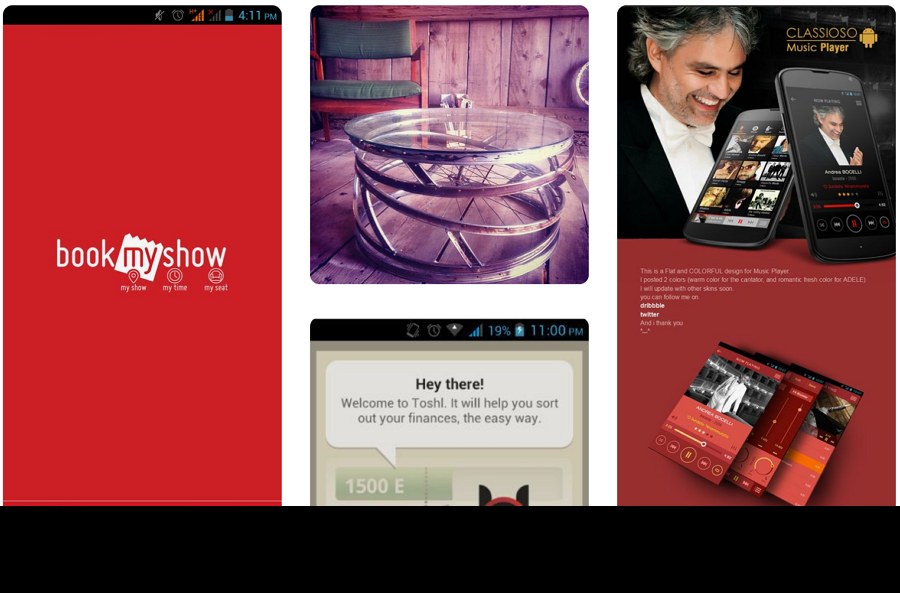  Android UI Patterns on Pinterest