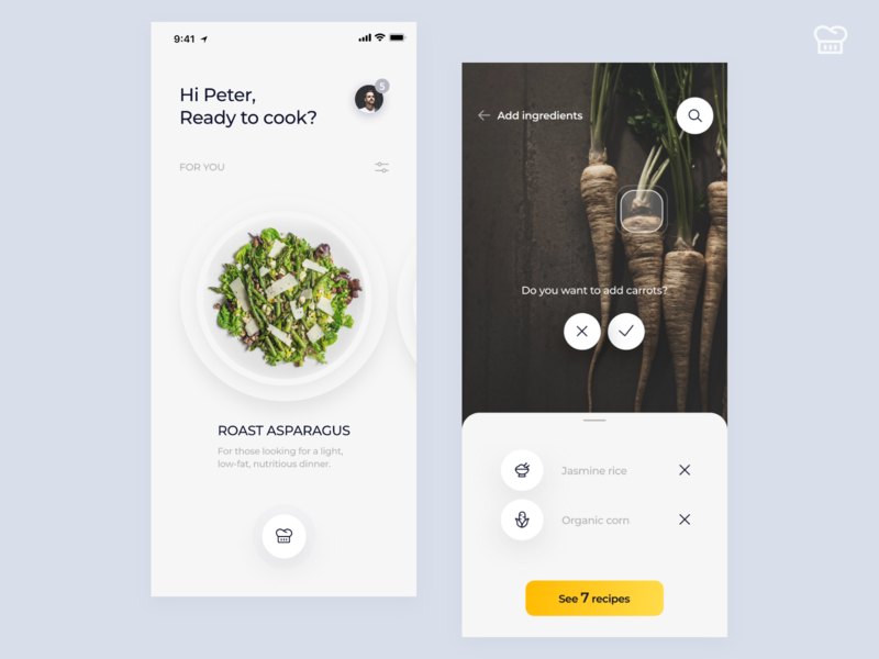 Recipes App Concept