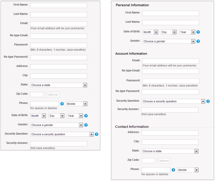 Group relevant information together in chunks