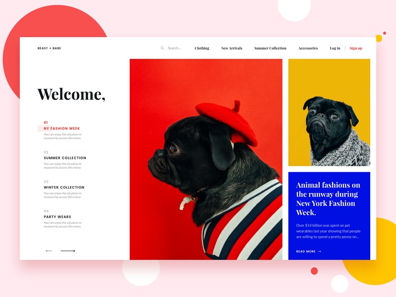Free Design Materials – 35 Awesome Pet & Animal Website Designs for Your  Inspiration