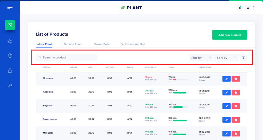 creating a new form with tabular layout