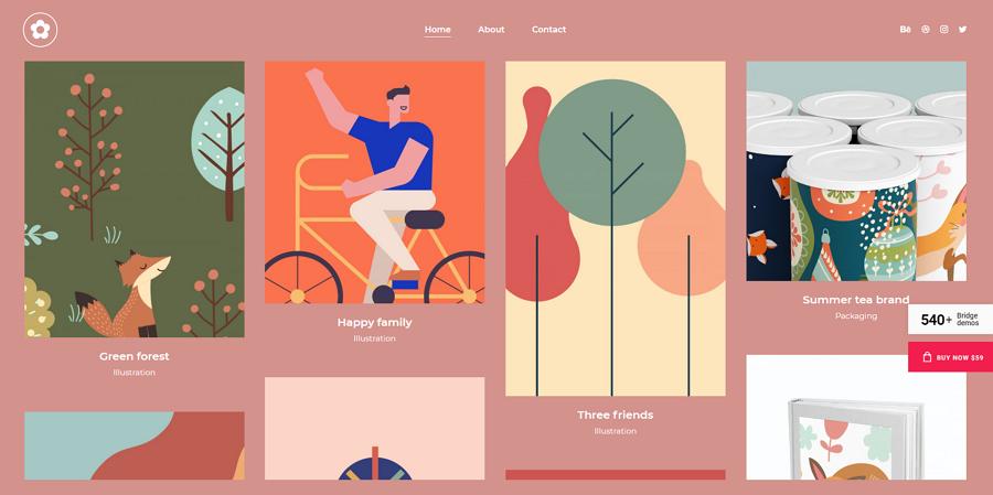 Best Illustration Design Portfolio Examples For Creatives