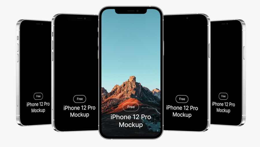 Free iPhone 12 Pro Mockup