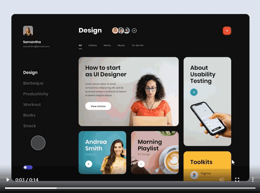 Light Version - Anime Streaming App  Mobile app design inspiration, App  design inspiration, Mobile web design