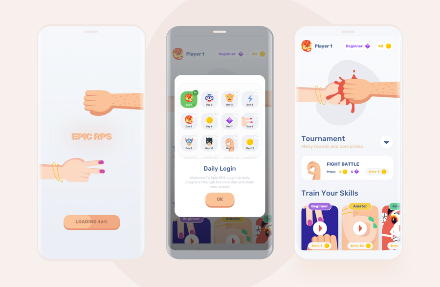 Epic Mobile Game UI Kit