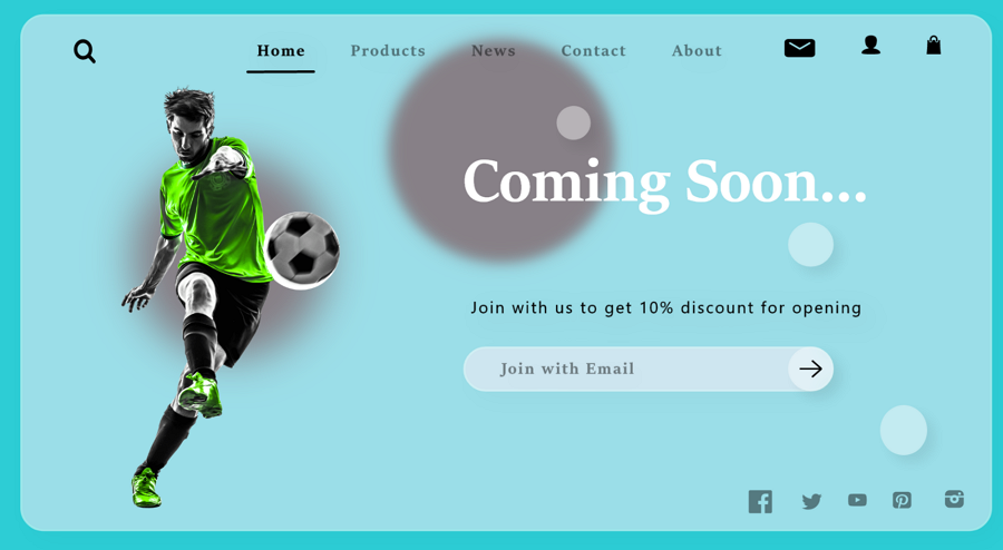 coming soon website message