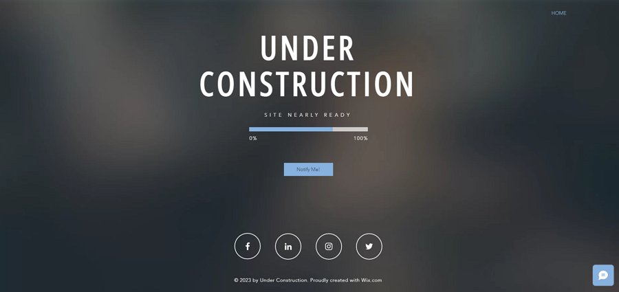 Under Construction Page