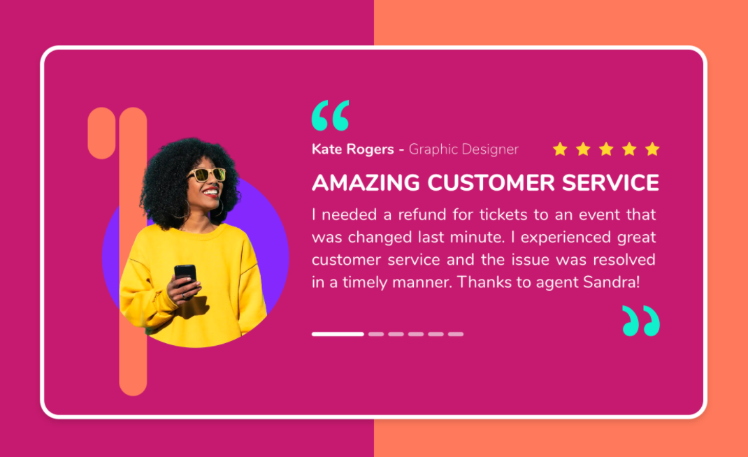 Customer Testimonials Samples