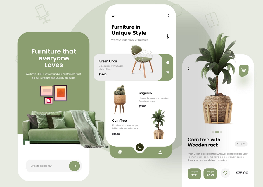 Furniture App Design