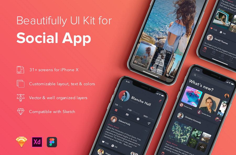 Zingo Social App UI Kit