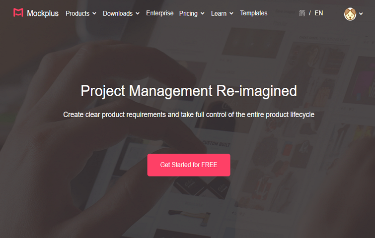 manage your design resources with Mockplus project management tool