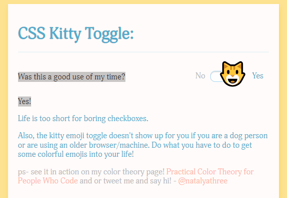 12. Kitty Toggle Switch