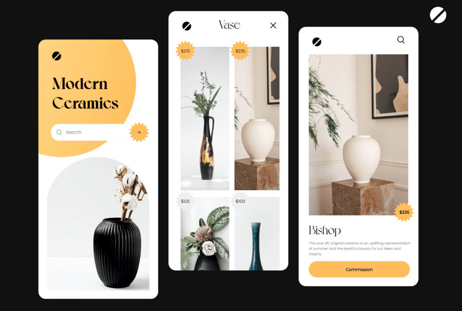 Ceramic Ecommerce Shop