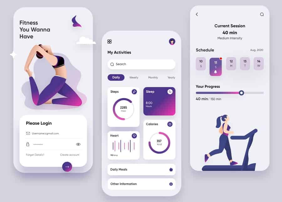 Fitness Mobile App