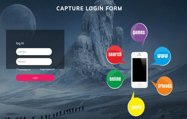 Log In form template set. Sign In with Facebook, Google, Apple. Isolated  login, sign in forms on white background. Website or App account connexion  page with email, passeword. UI vector Illustration. Stock