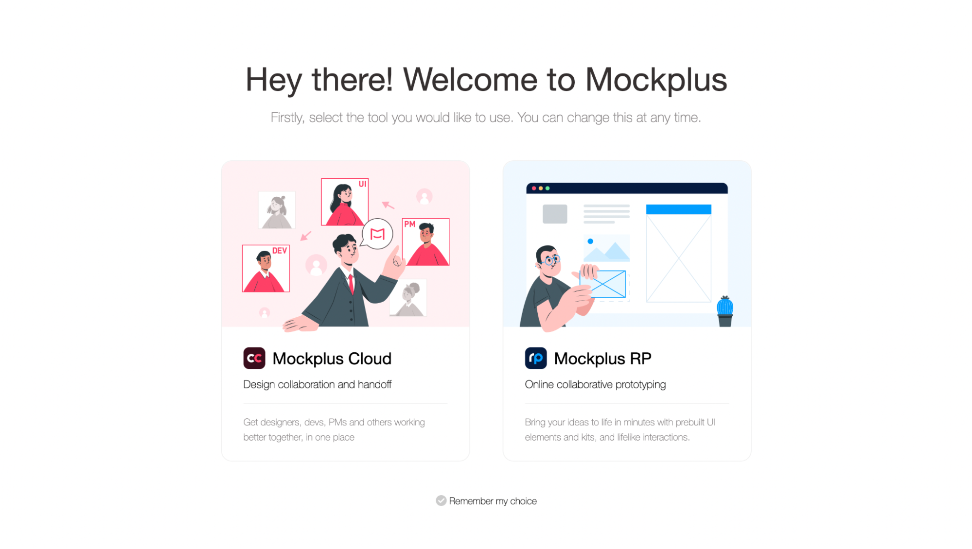 Launching Mockplus RP