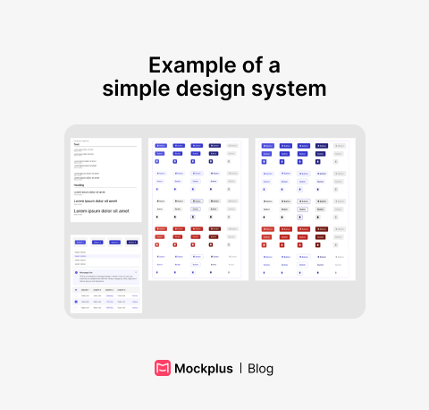 Consistency - having design system