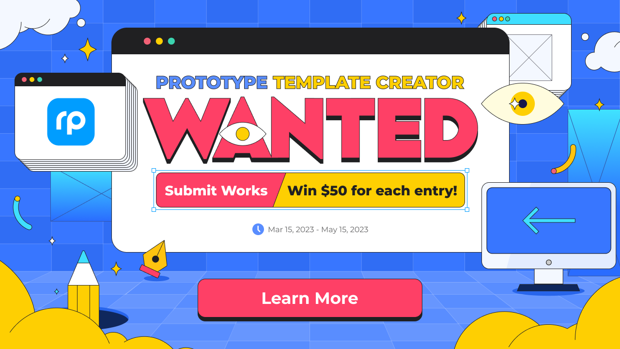 Mockplus Prototype Template Contest 2023