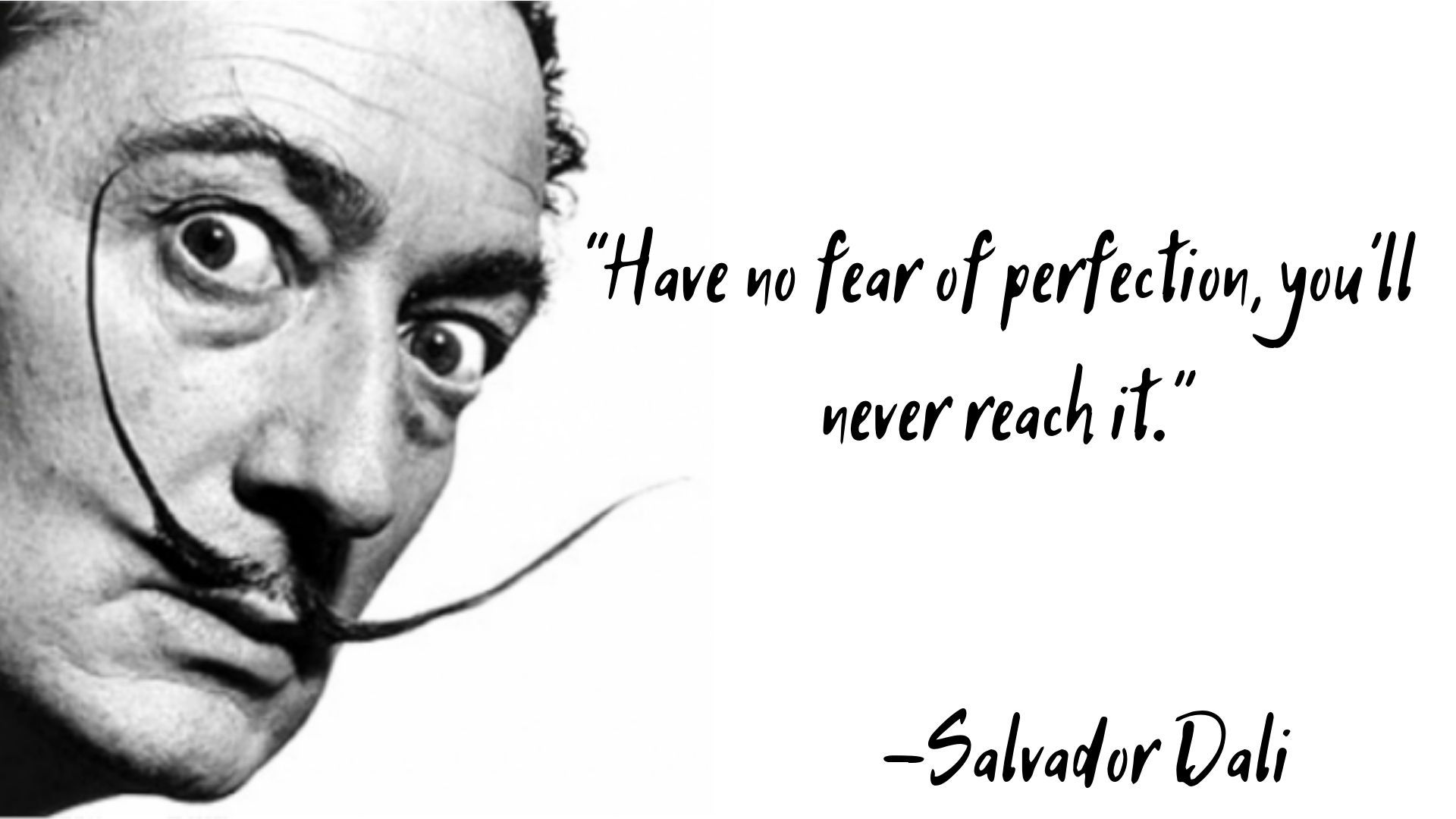 web design quotes from Salvador Dali