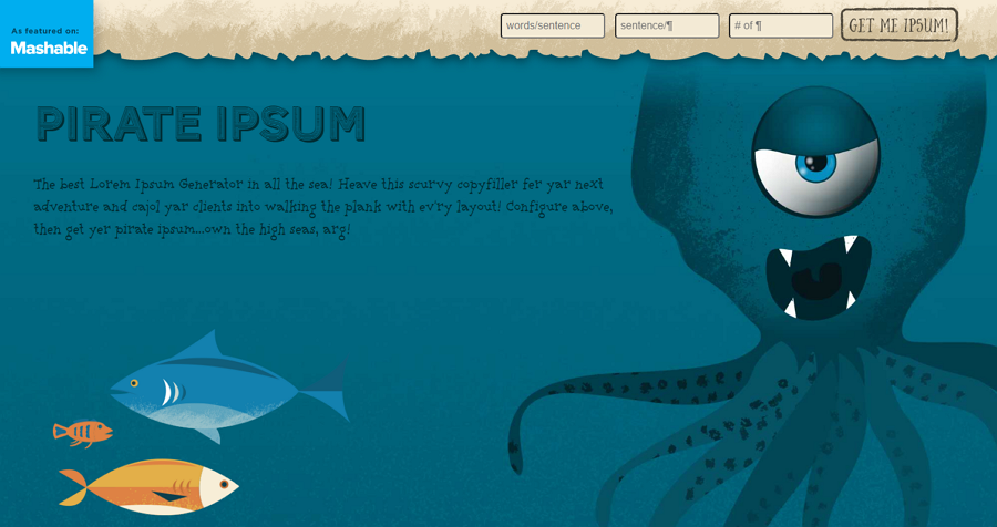 Pirate Ipsum